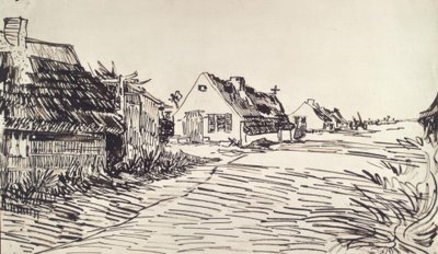 Village Street by Vincent van Gogh