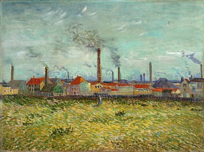 Factories at Clichy by Vincent van Gogh