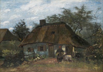 Farmhouse in Nuenen by Vincent van Gogh