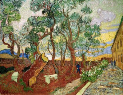 Garden of the Hospital in Saint-Paul by Vincent van Gogh