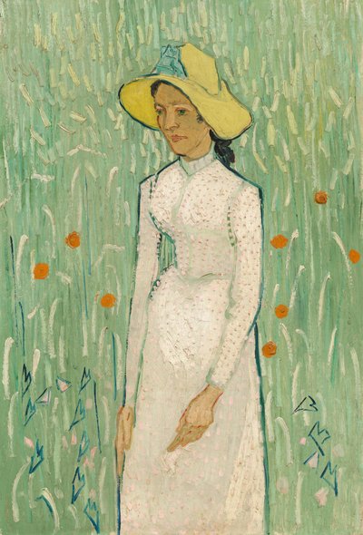 Girl in White by Vincent van Gogh