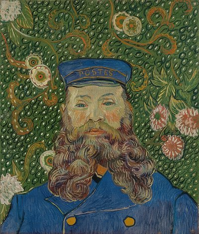 Portrait of Joseph Roulin. 1889 by Vincent van Gogh