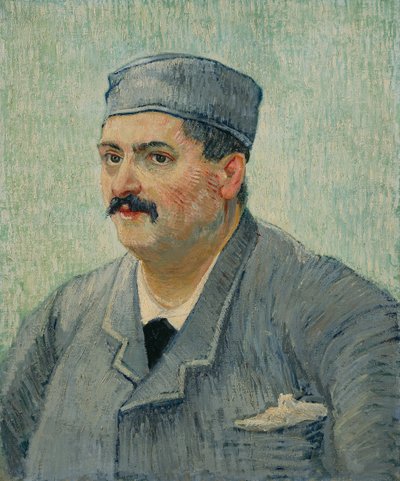 Portrait of Etienne-Lucien Martin by Vincent van Gogh