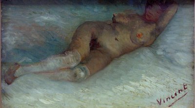 Recumbent Nude by Vincent van Gogh