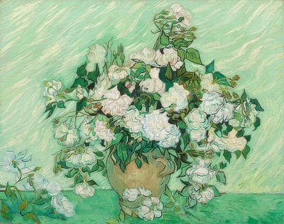 Roses. 1890 by Vincent van Gogh