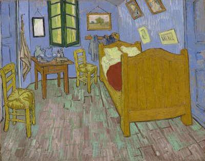 The Bedroom by Vincent van Gogh