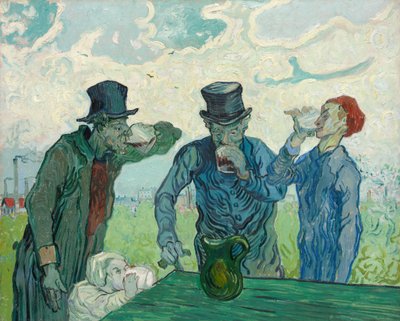 The Drinkers by Vincent van Gogh