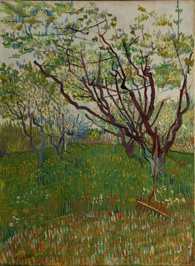 The Flowering Orchard by Vincent van Gogh