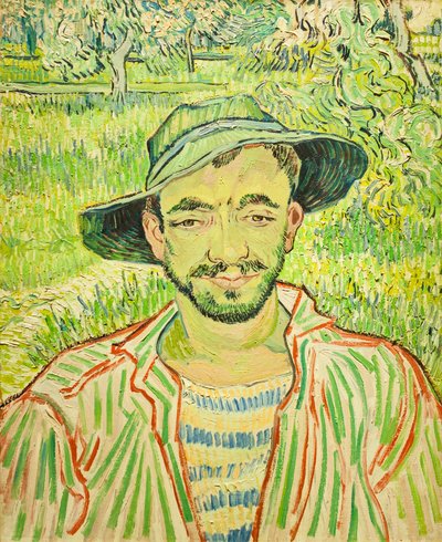 The Gardener, or Young Peasant by Vincent van Gogh