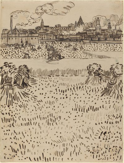 The Harvest by Vincent van Gogh