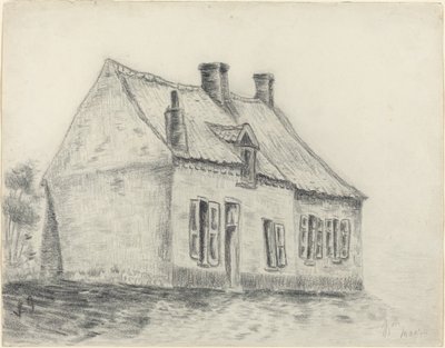 The Magrot House, Cuesmes by Vincent van Gogh