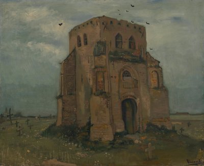 The Old Church Tower at Nuenen by Vincent van Gogh