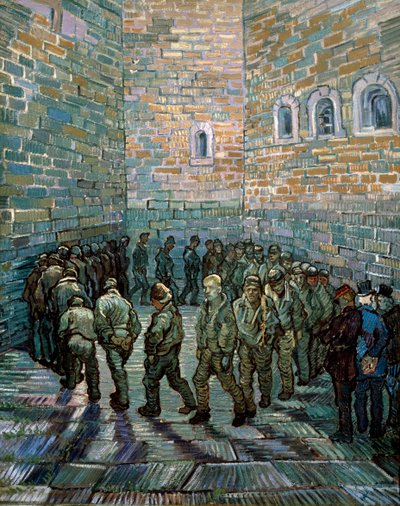 The Prison Courtyard by Vincent van Gogh