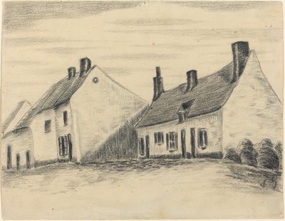 The Zandmennik House by Vincent van Gogh
