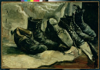 Three Pairs of Shoes by Vincent van Gogh
