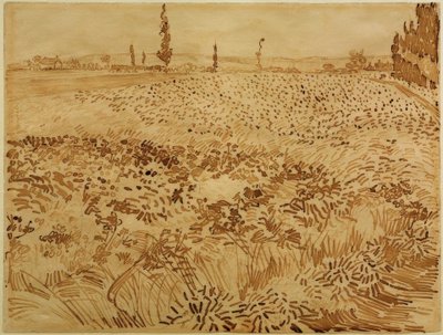 Wheat Field by Vincent van Gogh