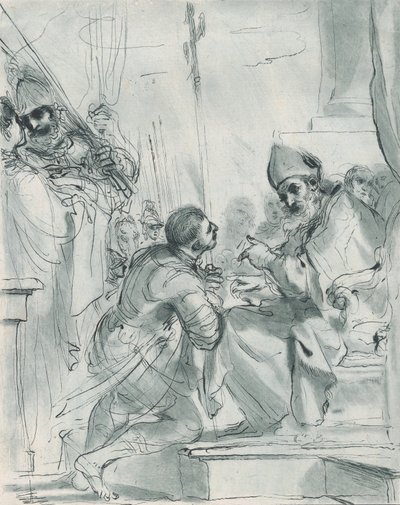 Repentance of St. William by Vincenzio Vangelisti