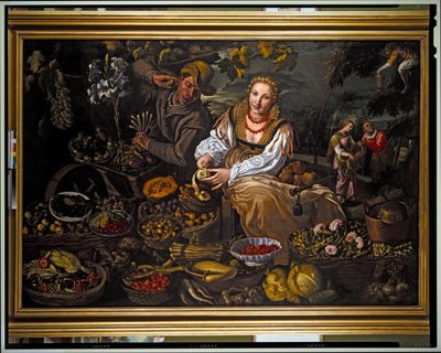 The Fruit Seller by Vincenzo Campi