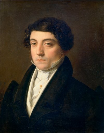 Portrait of Gioacchino Rossini by Vincenzo Camuccini