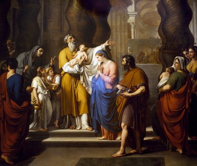 Presentation at Temple by Vincenzo Camuccini