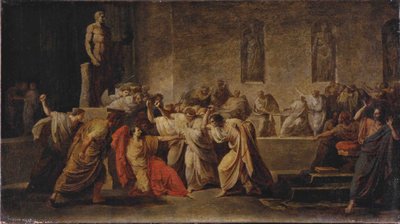 The Death of Julius Caesar by Vincenzo Camuccini