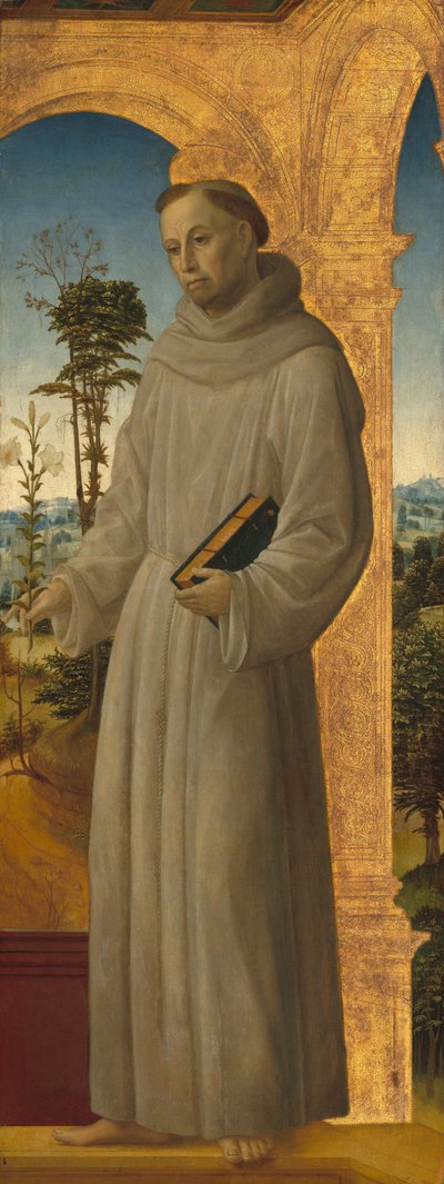 Saint Anthony of Padua, c. 1495-1500 by Vincenzo Foppa