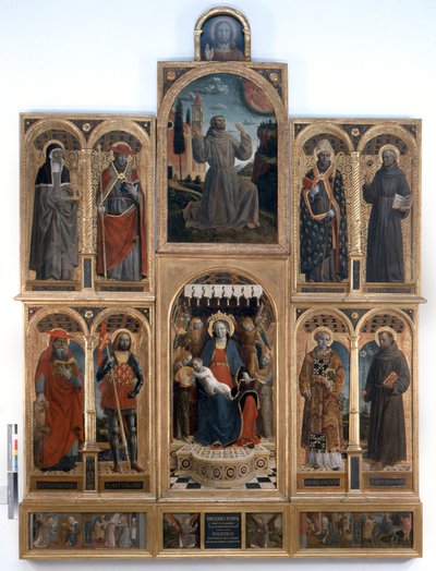 The Grazie Polyptych by Vincenzo Foppa