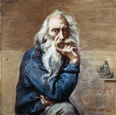 Self-portrait by Vincenzo Gemito