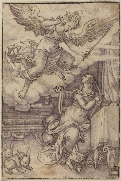 The Annunciation by Virgil Solis