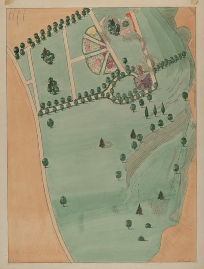 Eliza B. Jumel Estate by Virginia Richards