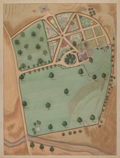 Eliza Jumel Estate by Virginia Richards