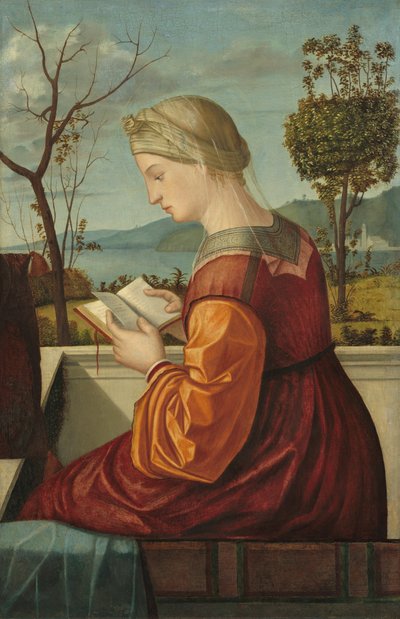 The Virgin Reading by Vittore Carpaccio