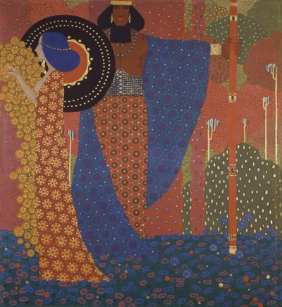 Princess and Warrior by Vittorio Zecchin