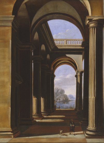 Colonnade by Viviano Codazzi