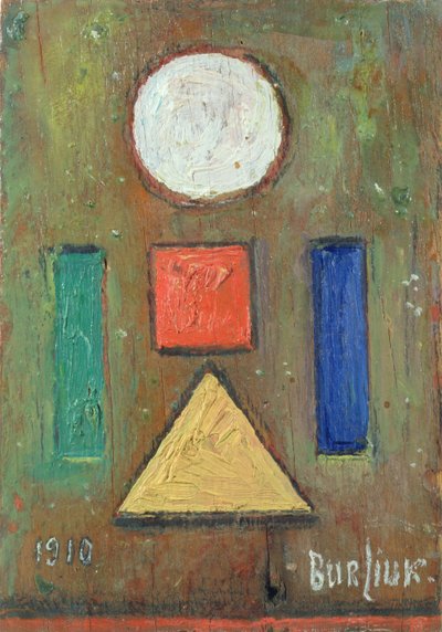 Hommage to Cezanne by Vladimir Davidovich Burliuk