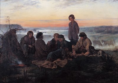 The Bezhin Lea by Vladimir Egorovic Makovsky