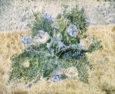 Blue Flowers by Vladimir Evgrafovich Tatlin