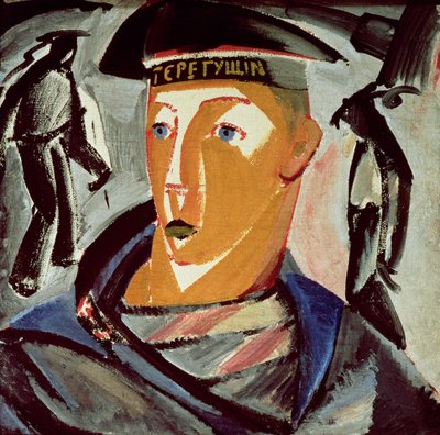The Sailor (Self Portrait) by Vladimir Evgrafovich Tatlin