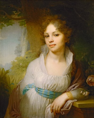 Portrait of Maria Lopukhina by Vladimir Lukich Borovikovsky