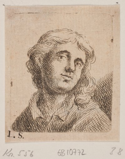Bust of a Young Man by W.A. Müller