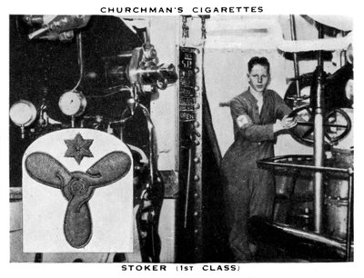Stoker, 1st Class, 1937 by WA and AC Churchman