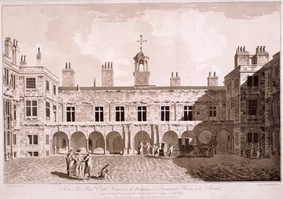Somerset House, London, 1777 by WG Moss