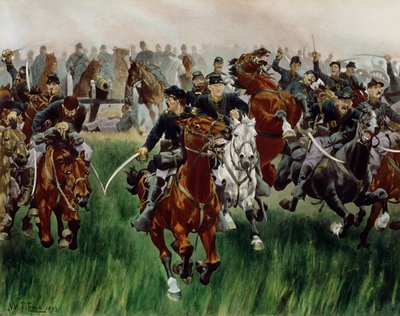 The Cavalry by W.T. Trego