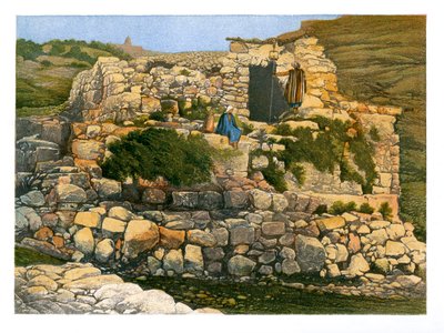 The Well of En-Rogel, Jerusalem by W. Dickens