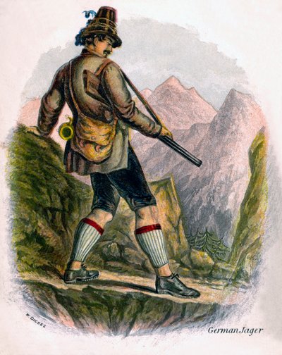 Bavarian Peasant by W. Dickes