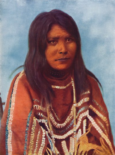 A Sarcee Indian Woman by W. Hanson Boorne