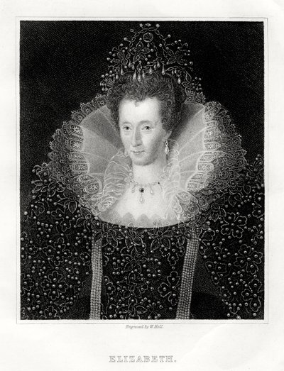 Queen Elizabeth I, 1860 by W. Holl