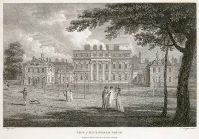Buckingham House, Westminster, London by W Knight