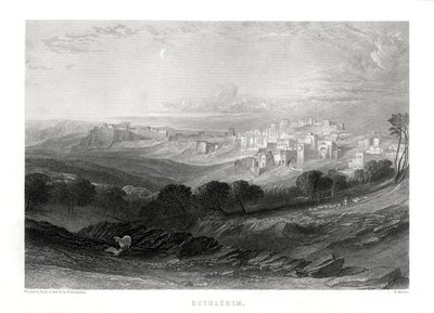 Bethlehem, Palestine, 19th century by W. Miller
