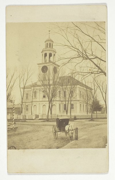 Untitled (Church Exterior) by W. N. Hobbs
